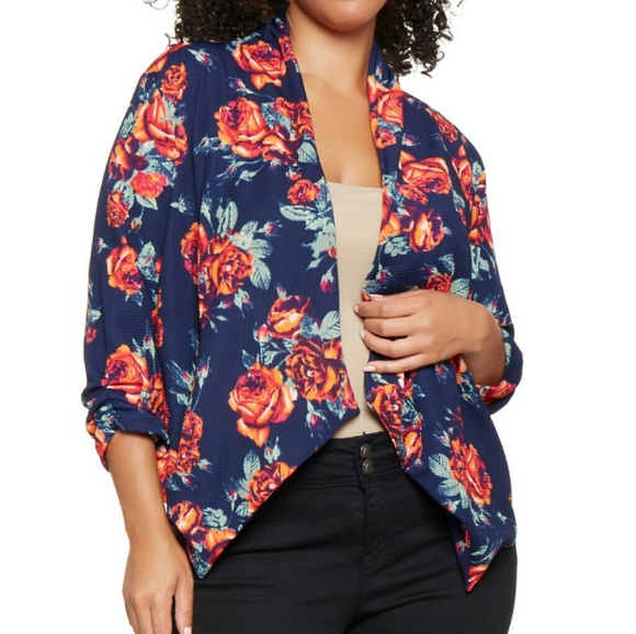 Jackets & Blazers - 3/4 Sleeve Fly Away Blazer